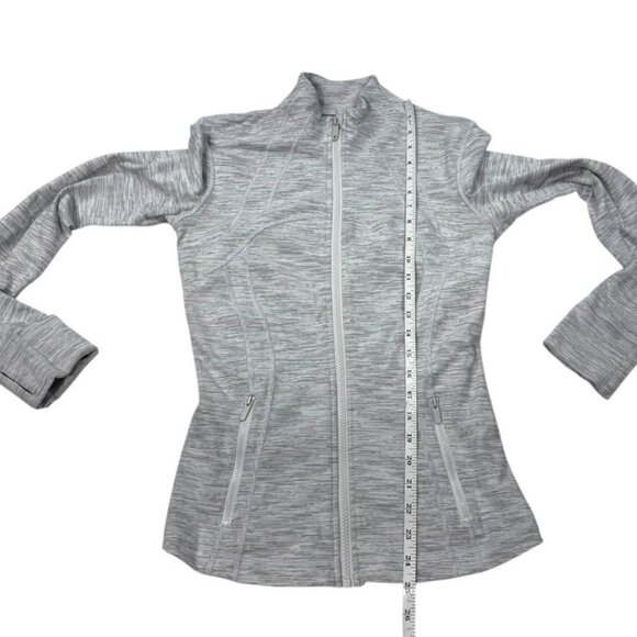 Lululemon Define Jacket Gray Size 6 - Picture 4 of 7
